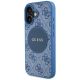 2. Guess 4G Circle Classic Logo MagSafe Hülle für iPhone 16 - blau