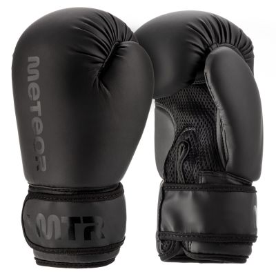 Meteor 4 oz Trainingsboxhandschuhe, Klettverschluss, PU