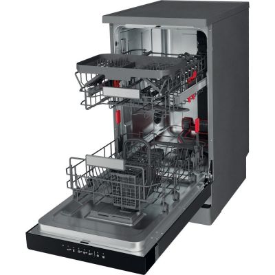 3. Freistehender Geschirrspüler WHIRLPOOL WSFO3T223PCX 10 Sets.