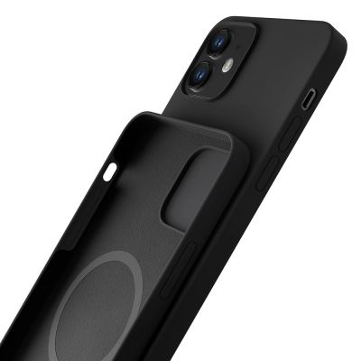 10. 3mk Silikonhülle für iPhone 12 mini – schwarz
