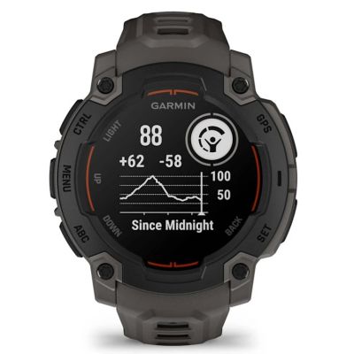 5. Garmin Instinct E 2,29 cm (0,9") MIP 45 mm Digital 176 x 176 px Schwarz GPS