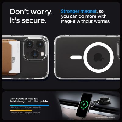 14. Spigen Ultra Hybrid Mag-Hülle mit MagSafe für iPhone 15 Pro Max – weiß