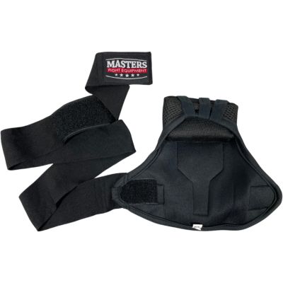 5. MASTERS BBŻ-GRIP Gel-Boxbandagen schwarz