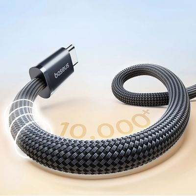 8. Baseus Dynamic 4 Pro Fast USB-C Kabel - USB-C 100W 1m - Schwarz