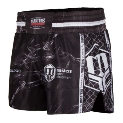 3. MASTERS ST-MARBLE Trainingsshorts schwarz