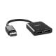 4. Lindy 38430 DisplayPort 21600 Mbit/s Hubs und Konzentratoren Schwarz