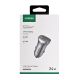2. Ugreen Autoladegerät USB Typ C / USB 24W Power Delivery Schnellladefunktion Grau (30780)