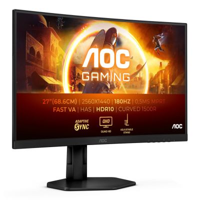 AOC G4 CQ27G4X Computermonitor 68,6 cm (27") 2560 x 1440 px Quad HD LCD Schwarz