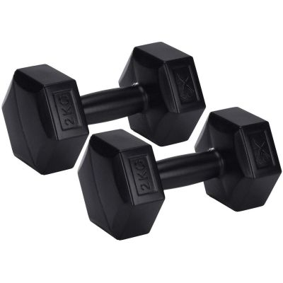 10. XQMAX Komposit-Hantelset 2x2kg