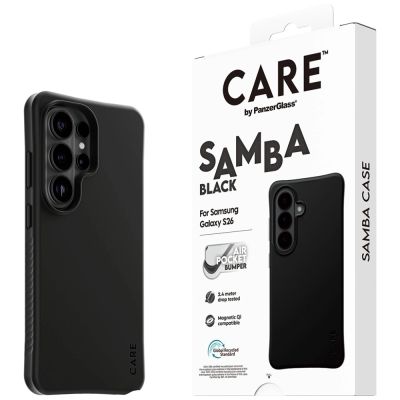 5. CARE by PanzerGlass Samba Black Qi Hülle für Samsung Galaxy S26 Ultra - Schwarz