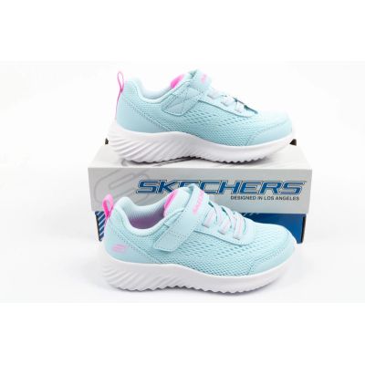 9. Skechers Bounder Baby-Sportschuhe mit Klettverschluss in Blau