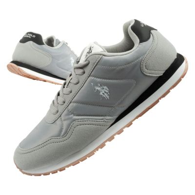 US Polo Assn Sportschuhe, Sneaker für Herren, modisch, bequem, grau