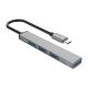Orico AH-13 USB-C Hub Dockingstation 1x USB-A 3.0 + 3x USB-A 2.0 - Grau