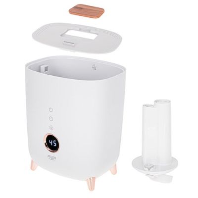 5. Adler AD 7972 Ultraschall-Luftbefeuchter 4 l Weiß 23 W