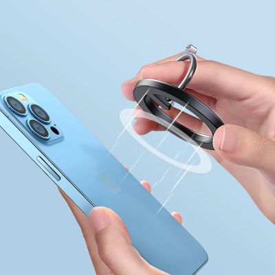 10. Joyroom Kit multifunktionaler magnetischer Autohalter Ring Telefonhalterung schwarz (JR-ZS294)