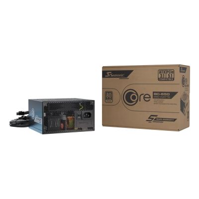 13. Seasonic CORE BC-650 Netzteilmodul 650 W 20+4-Pin ATX Schwarz