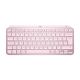 13. LOGITECH MX Keys Mini 920-010500 Pinke kabellose Tastatur