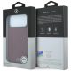 8. Mercedes Leder-Halbhülle mit ikonischer Linie und MagSafe-Funktion für iPhone 18 Pro Max / 17 Pro Max – bordeauxrot
