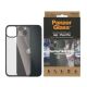 PanzerGlass ClearCase antibakterielle Hülle für iPhone 14 Plus / 15 Plus – transparent und schwarz