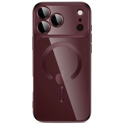 3. Tech-Protect MagFlex Hülle für iPhone 18 Pro / 17 Pro – burgunderrot