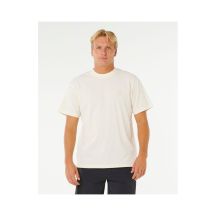 Herren-T-Shirt mit RIP CURL-Suchstickerei, Weiß