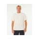 Herren-T-Shirt mit RIP CURL-Suchstickerei, Weiß