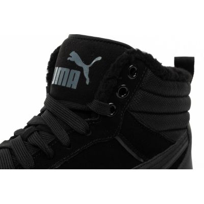 6. Puma Herren Rebound Street schwarze gefütterte Stiefeletten