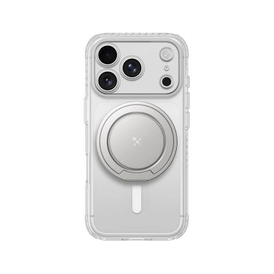 3. AmazingThing Titan Pro Pop Lens Case für iPhone 18 Pro mit Kameraabdeckung, Halterung und Ständer, MagSafe-kompatibel – Transparent