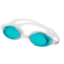 Aqua-Speed Malibu Schwimmbrille in weiß und grün