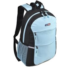 Jugendrucksack hellblau-schwarz SEMI LINE