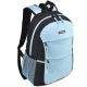 Jugendrucksack hellblau-schwarz SEMI LINE
