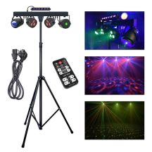 LIGHT4ME LED PAR BLUMENKUGEL-LASER UV-STROMBRAND