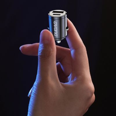 2. Dudao R3MAX 48W QC PD Mini-Autoladegerät - Schwarz