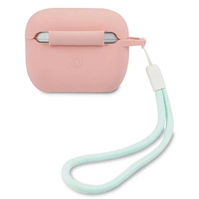 2. Guess, GUACAPLSVSPG AirPods Pro Cover rose grün/pink grün Silikon Vintage