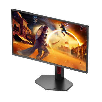 15. AOC Q25G4SR Monitor, 24,5 Zoll, IPS, QHD-Anschluss, 16:9, 300 Hz, 1 ms, 2560 x 1440 Pixel, 400 cd/m², 2 HDMI-Anschlüsse, Schwarz