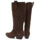 5. Damen-Cowboystiefel aus Leder, Schokoladenbraun, Big Star UU274521