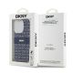 8. DKNY IML Mono & Stripe MagSafe Hülle für iPhone 15 Pro – Blau