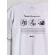 7. Locker geschnittenes Damen-T-Shirt mit Aufdruck 4F 4FKAW26TTSHF4507-10S