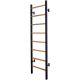 8. Turnwandbarren aus Holz und Metall mit 4 Griffen und Bank, Modell 200B
