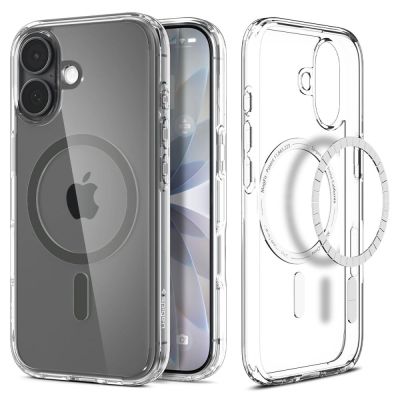4. Spigen Ultra Hybrid MagSafe Case für iPhone 17 - Klargrau