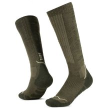 Buff Merino HW Over-the-Calf Socken HWO2 Olivgrün L Socken