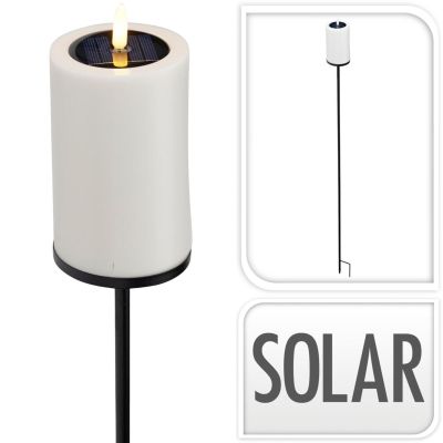 Solar-Kerzenlampe LED-Taschenlampe