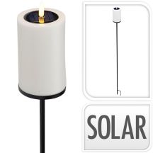 Solar-Kerzenlampe LED-Taschenlampe