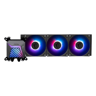 9. MSI MAG Coreliquid A15 360 Motherboard, Prozessor All-in-One Flüssigkeitskühler 12 cm Schwarz 1 Stück.