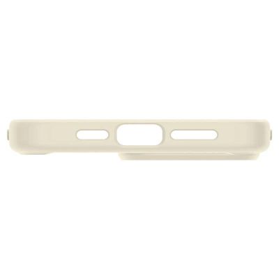 10. Spigen Crystal Hybrid-Hülle für iPhone 15 Pro Max – transparent und beige