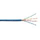 2. Emiter Net UTP (U/UTP) Cat.5e-Kabel, Litze, 4x2x24 AWG, PVC, blau