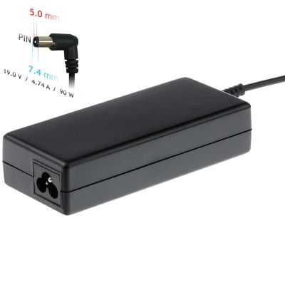 3. Netzteil Akyga AK-ND-04 für Compaq- und HP-Notebooks (19 V; 4,74 A; 90 W; 7,4 mm x 5 mm)