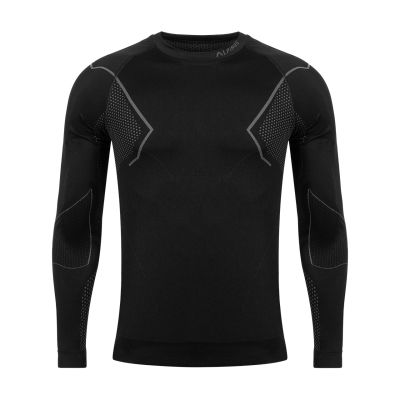 19. Alpinus Active Base Layer Thermoaktives T-Shirt Schwarz und Grau M GT43189
