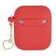 2. Guess, GUA2LSCHSR AirPods decken rot/rote Silikon-Charm-Herzkollektion ab