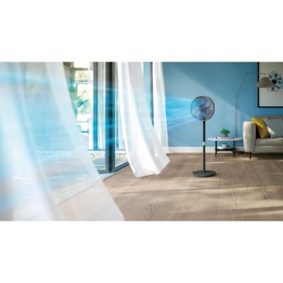 10. Philips CX3550/01 Standventilator der Serie 3000, Schwarz